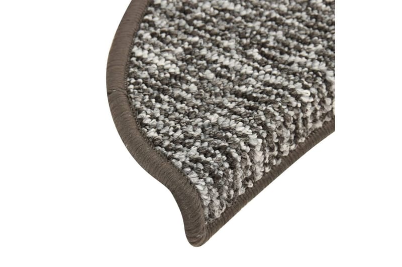 15 stk. trappemåtter 65x25 cm antracitgrå - Antracit - Tekstiler - Tæpper - Specialmåtte - Trappetrins tæpper
