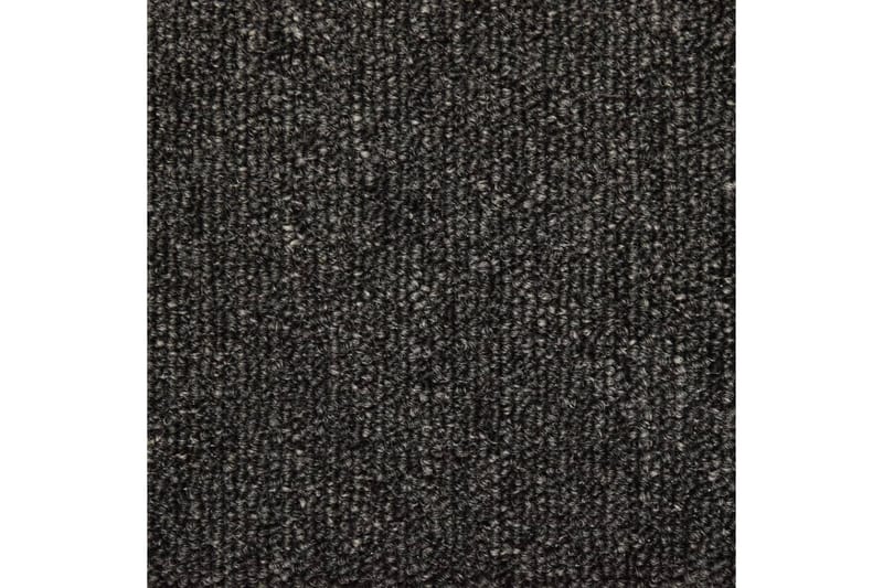 15 stk. trappemåtter 65x25 cm antracitgrå - Grå - Tekstiler - Tæpper - Specialmåtte - Trappetrins tæpper