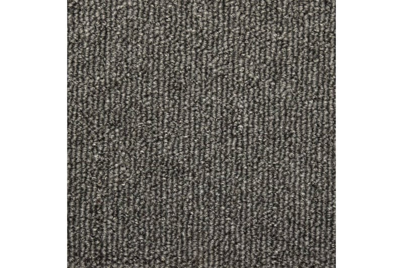 15 stk. trappemåtter 65x25 cm mørkegrå - Grå - Tekstiler - Tæpper - Specialmåtte - Trappetrins tæpper