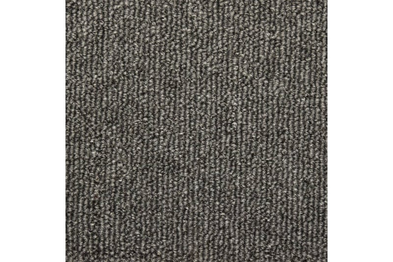 15 stk. trappemåtter 65x25 cm mørkegrå - Grå - Trappetrins tæpper