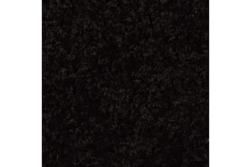 15 stk. trappemåtter 65x25 cm sort - Sort - Tekstiler - Tæpper - Specialmåtte - Trappetrins tæpper
