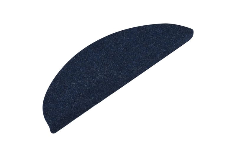 selvklæbende trappemåtter 15 stk. 56x20 cm blå - Blå - Tekstiler - Tæpper - Specialmåtte - Trappetrins tæpper