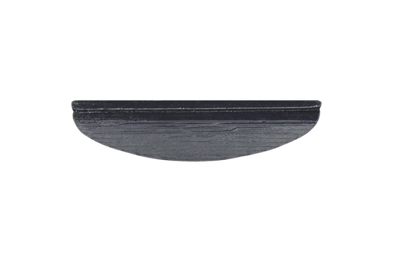 selvklæbende trappemåtter 15 stk. 56x20 cm grå - Grå - Tekstiler - Tæpper - Specialmåtte - Trappetrins tæpper