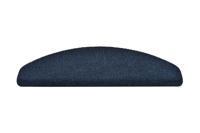 Selvklæbende Trappemåtter 15 Stk. 65X21X4 cm Tuftet Blå - Blå - Tekstiler - Tæpper - Specialmåtte - Trappetrins tæpper