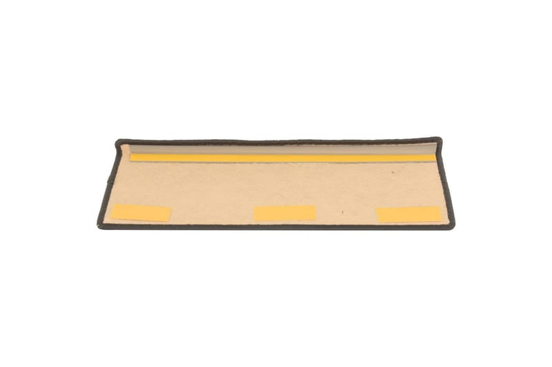 selvklæbende trappemåtter 15 stk. 65x25 cm sisal-look - Beige - Tekstiler - Tæpper - Specialmåtte - Trappetrins tæpper