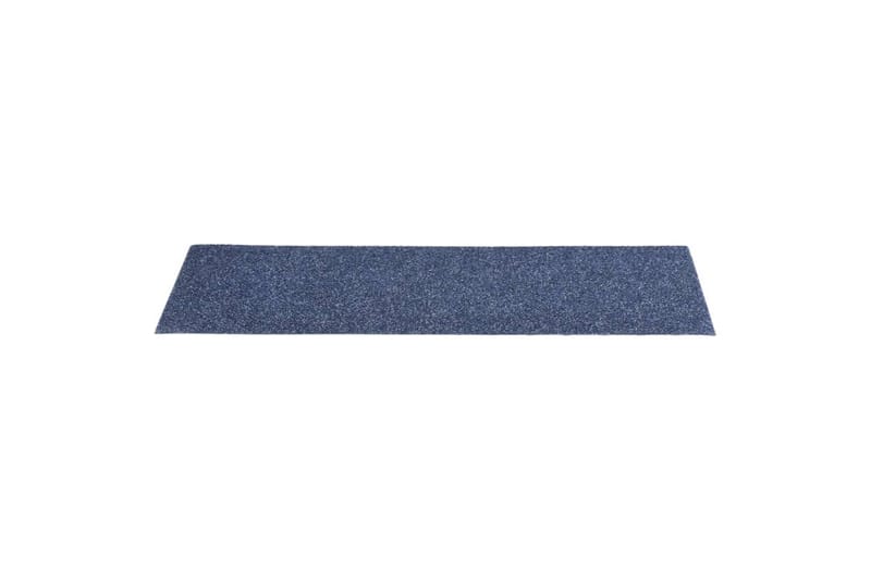 selvklæbende trappemåtter 15 stk. 76x20 cm rektangulær - Grå - Tekstiler - Tæpper - Specialmåtte - Trappetrins tæpper