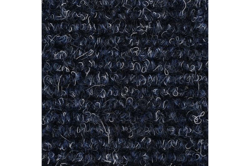 selvklæbende trappemåtter 15 stk. nålenagle 65x21x4 cm blå - Blå - Trappetrins tæpper