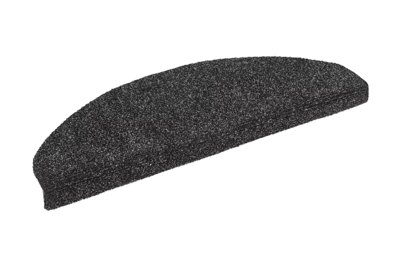 selvklæbende trappemåtter 15 stk. nålenagle 65x21x4 cm grå - Grå - Tekstiler - Tæpper - Specialmåtte - Trappetrins tæpper