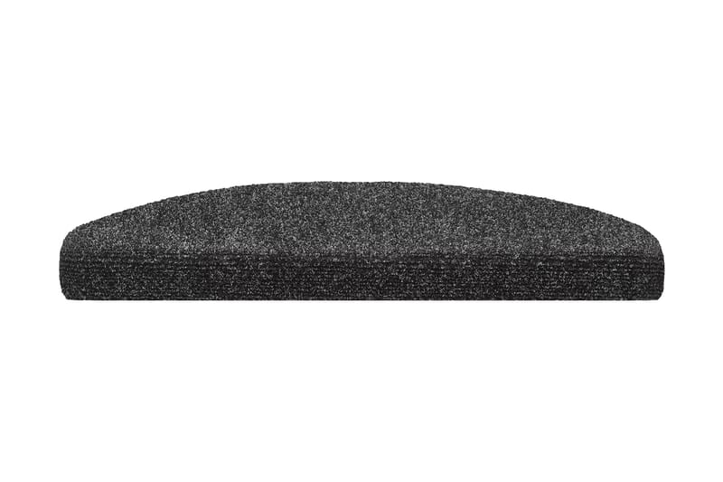 selvklæbende trappemåtter 15 stk. nålenagle 65x21x4 cm grå - Grå - Tekstiler - Tæpper - Specialmåtte - Trappetrins tæpper