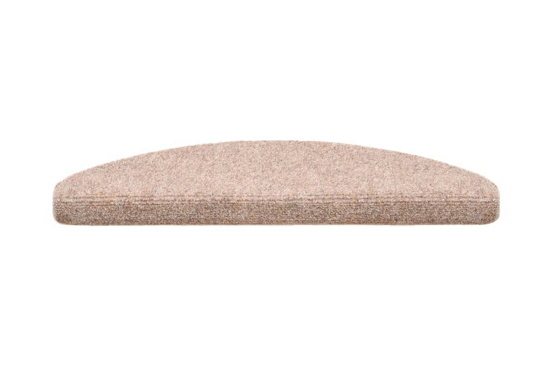 selvklæbende trappemåtter 5 stk. 65x21x4 cm tuftet brun - Brun - Tekstiler - Tæpper - Specialmåtte - Trappetrins tæpper