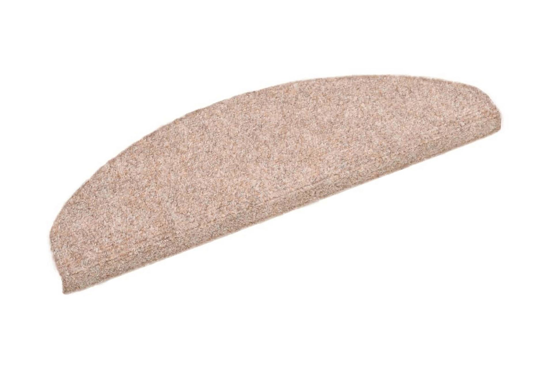 selvklæbende trappemåtter 5 stk. 65x21x4 cm tuftet brun - Brun - Tekstiler - Tæpper - Specialmåtte - Trappetrins tæpper