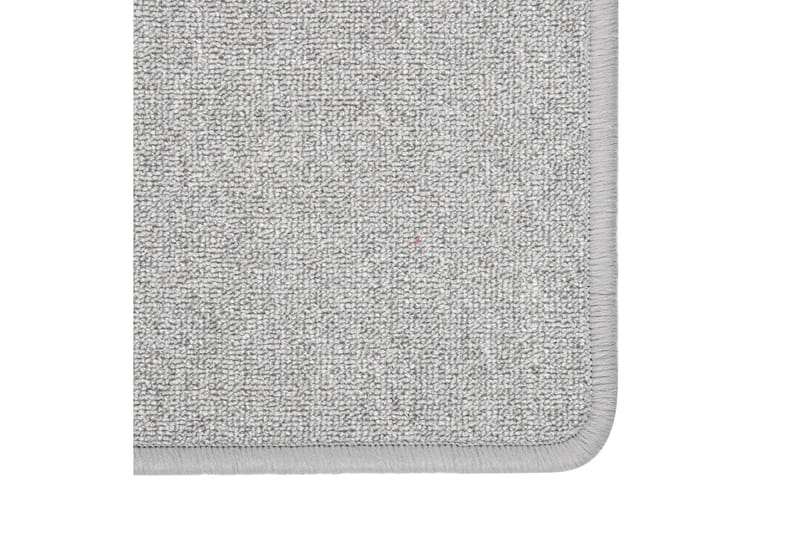 tæppeløber 80x200 cm lysegrå - Grå - Trappetrins tæpper