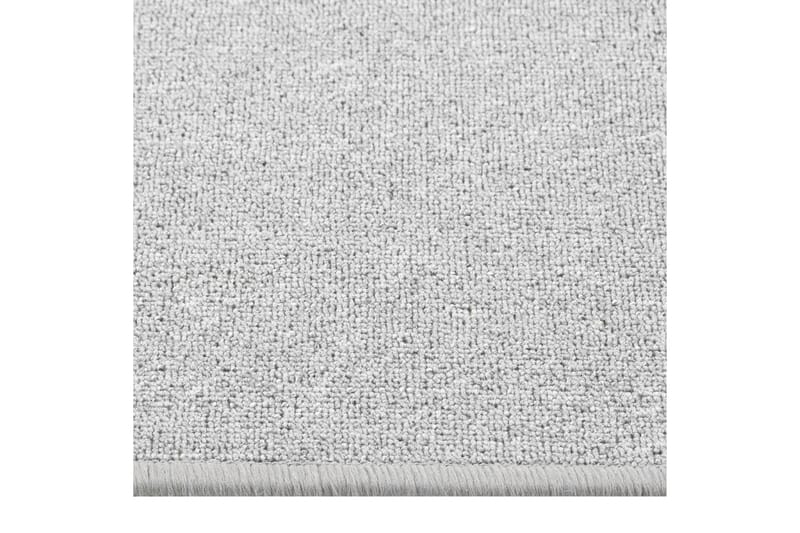 tæppeløber 80x250 cm lysegrå - Grå - Trappetrins tæpper