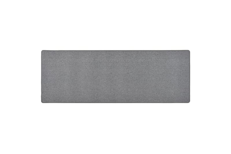 tæppeløber 80x250 cm mørkegrå - Grå - Tekstiler - Tæpper - Specialmåtte - Trappetrins tæpper