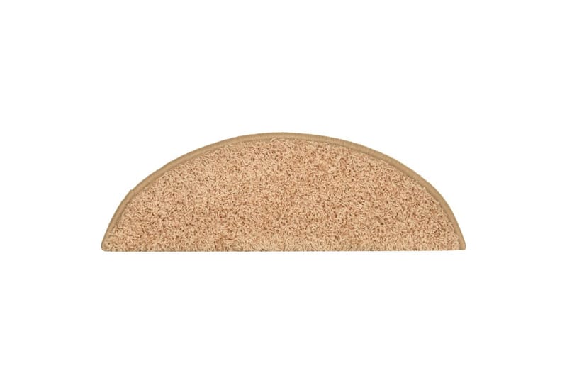 Trappemåtter 15 Stk. 56X17X3 cm Guldfarvet - Guld - Tekstiler - Tæpper - Specialmåtte - Trappetrins tæpper