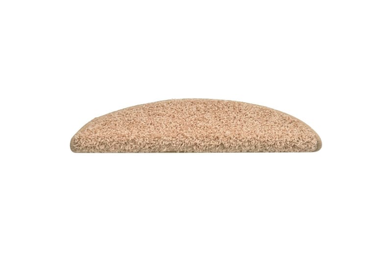Trappemåtter 15 Stk. 56X17X3 cm Guldfarvet - Guld - Tekstiler - Tæpper - Specialmåtte - Trappetrins tæpper