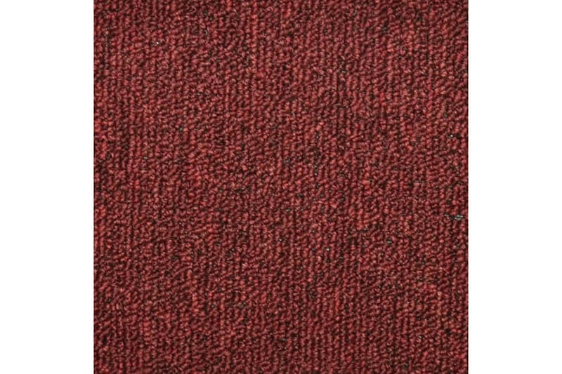 Trappemåtter 15 Stk. 56X17X3 cm Rød - Rød - Tekstiler - Tæpper - Specialmåtte - Trappetrins tæpper