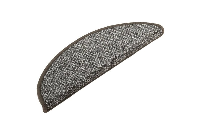 trappemåtter 15 stk. 56x20 cm Antracitgrå - Antracit - Tekstiler - Tæpper - Specialmåtte - Trappetrins tæpper