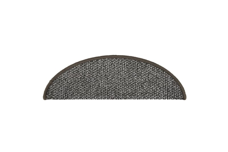 trappemåtter 15 stk. 56x20 cm Antracitgrå - Antracit - Tekstiler - Tæpper - Specialmåtte - Trappetrins tæpper