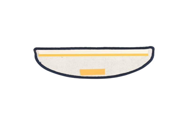 trappemåtter 15 stk. 56x20 cm Mørkeblå - Blå - Tekstiler - Tæpper - Specialmåtte - Trappetrins tæpper
