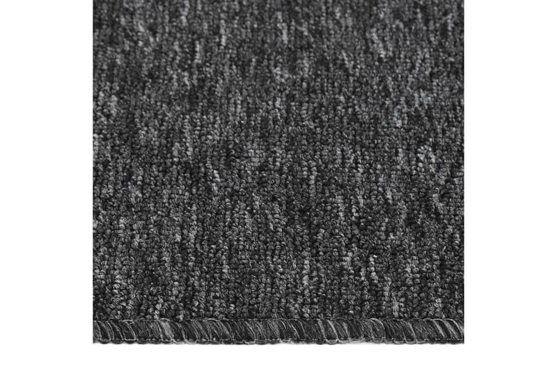 trappemåtter 15 stk. 60x25 cm skridsikker antracitgrå - Antracit - Tekstiler - Tæpper - Specialmåtte - Trappetrins tæpper