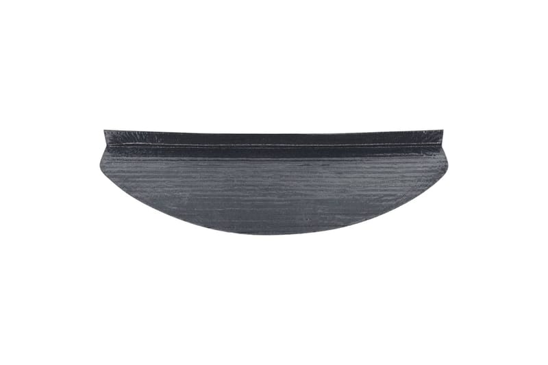 trappemåtter 15 stk. 65x26 cm selvklæbende grå - Grå - Tekstiler - Tæpper - Specialmåtte - Trappetrins tæpper