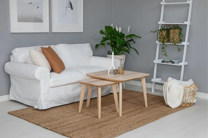 Agra Jutetæppe 200x300 cm - Natur - Tekstiler - Tæpper - Moderne tæppe - Jutemåtter & hampemåtter