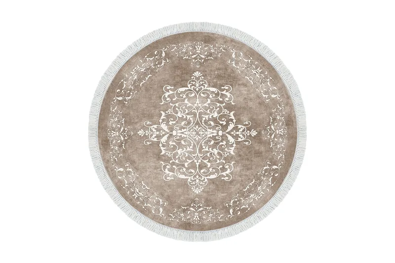 Alanur Home Tæppe 160x160 cm, Beige