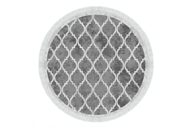Alanur Home Tæppe 160x160 cm, Grå