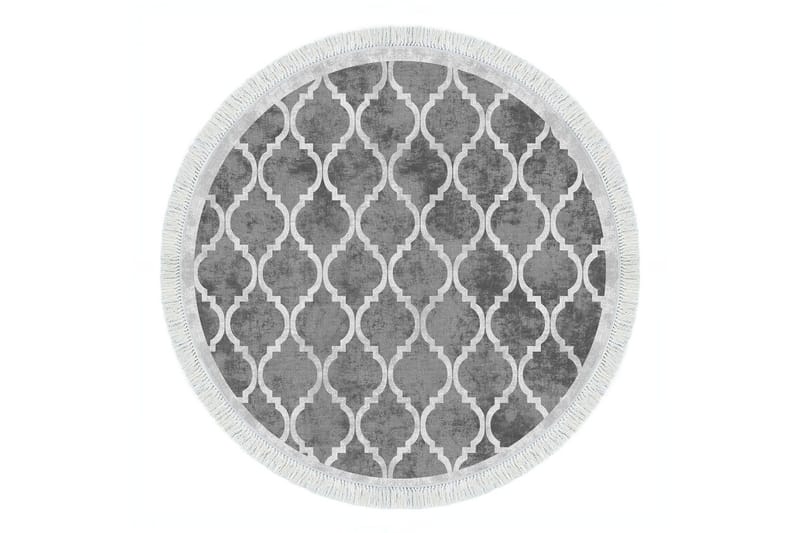 Alanur Home Tæppe 160x160 cm, Grå