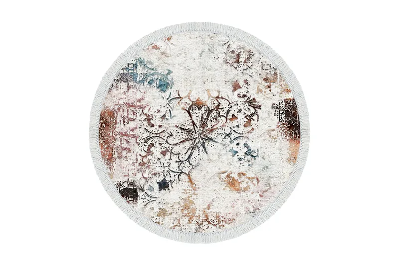 Alanur Home Tæppe 160x160 cm, Multifarvet