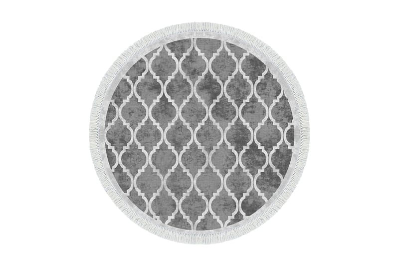Alanur Home Tæppe 180 cm Rund, Grå