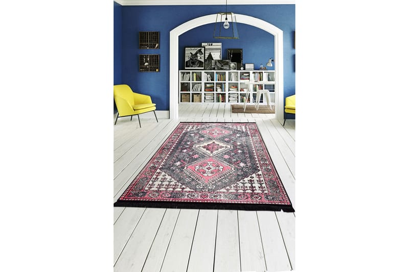 Alverdine Tæppe 160x230 cm - Flerfarvet/Velour - Tekstiler - Tæpper - Store tæpper