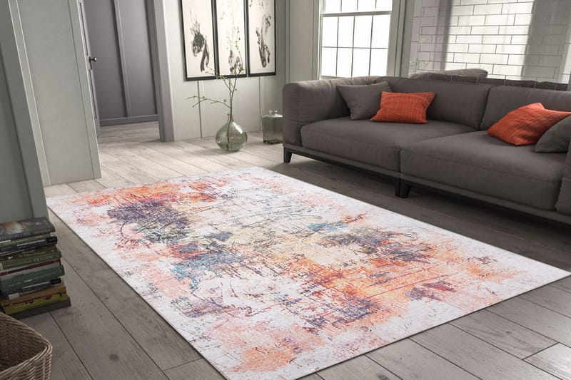 Artloop Tæppe 210x310 cm - Multifarvet - Wiltontæpper - Mønstrede tæpper - Store tæpper