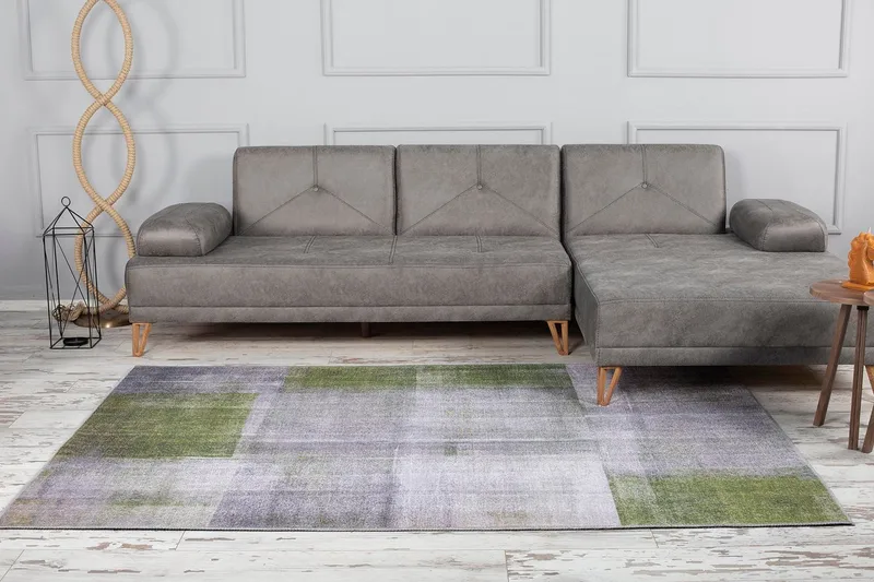 Artloop Tæppe 210x310 cm - Multifarvet - Tekstiler - Tæpper - Moderne tæppe - Wiltontæpper