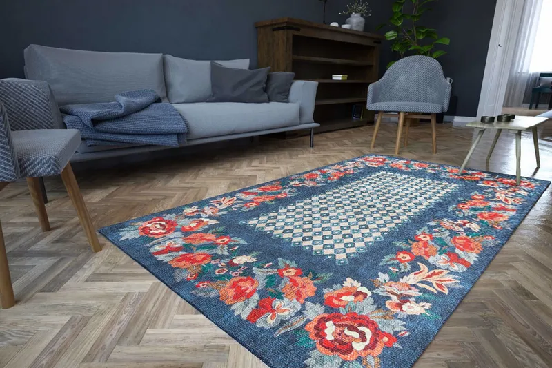 Artloop Tæppe 230x330 cm - Multifarvet - Tekstiler - Tæpper - Moderne tæppe - Wiltontæpper