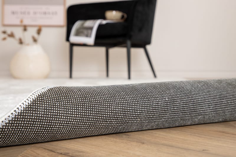 Blanca Fladvævet Tæppe 160x230 cm - Hvit - Tekstiler - Tæpper - Moderne tæppe - Ryatæpper