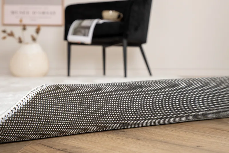 Blanca Fladvævet Tæppe 160x230 cm - Hvit - Tekstiler - Tæpper - Fladvævet tæppe