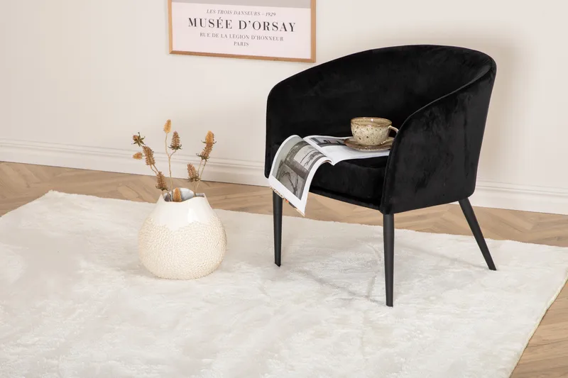 Blanca Fladvævet Tæppe 200x300 cm - Hvit - Tekstiler - Tæpper - Fladvævet tæppe