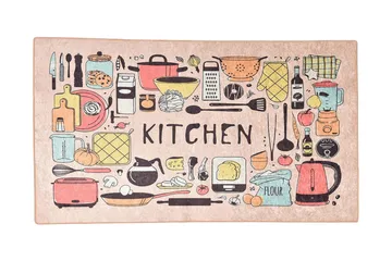 Contento Tæppe 160x230 cm - Flerfarvet/Velour - Tekstiler - Tæpper - Moderne tæppe - Gangmåtter