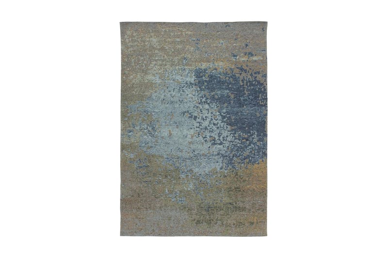 Drewgreatrich Diw Tæppe 75x150 cm Blå - D-Sign - Wiltontæpper - Store tæpper - Mønstrede tæpper