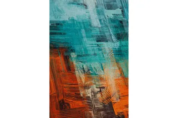 Errege Tæppe 160x230 cm - Flerfarvet - Tekstiler - Tæpper - Moderne tæppe - Bomuldstæpper