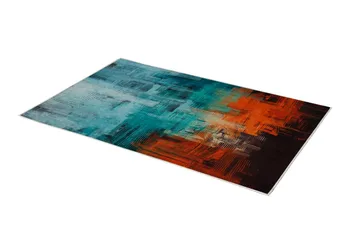 Errege Tæppe 160x230 cm - Flerfarvet - Tekstiler - Tæpper - Moderne tæppe - Bomuldstæpper