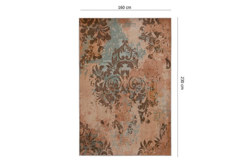 Ettin Tæppe 160x230 cm - Flerfarvet - Tekstiler - Tæpper - Orientalske tæpper - Persisk tæppe