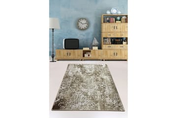 Fabrony Tæppe 160x230 cm - Grøn/Velour - Tekstiler - Tæpper - Moderne tæppe - Wiltontæpper