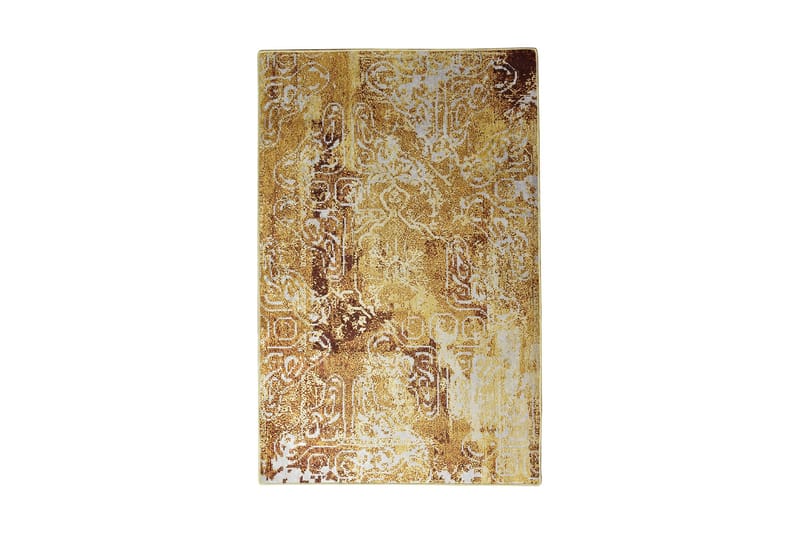 Fabrony Tæppe 160x230 cm, Sennep/Velour