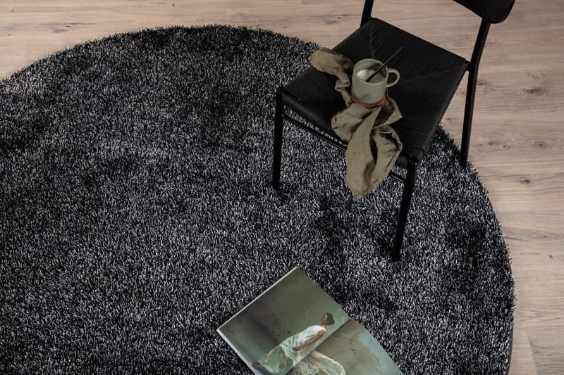 Freluga tæppe 200x200 cm - Antracitgrå - Ryatæpper - Store tæpper