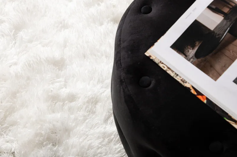 Grace Ryatæppe 200x300 cm - Hvit - Tekstiler - Tæpper - Moderne tæppe - Ryatæpper