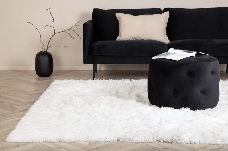 Grace Ryatæppe 300x300 cm - Hvid - Tekstiler - Tæpper - Moderne tæppe - Ryatæpper