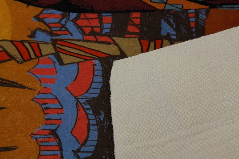 Greben Tæppe 160x230 cm - Flerfarvet - Tæpper - Store tæpper